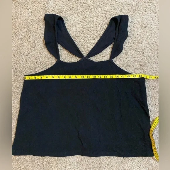 Madewell black 100% cotton tank top size xxl - Picture 4 of 6